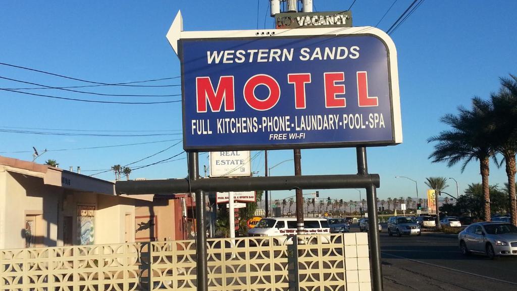Western Sands Motel Indio Exterior foto